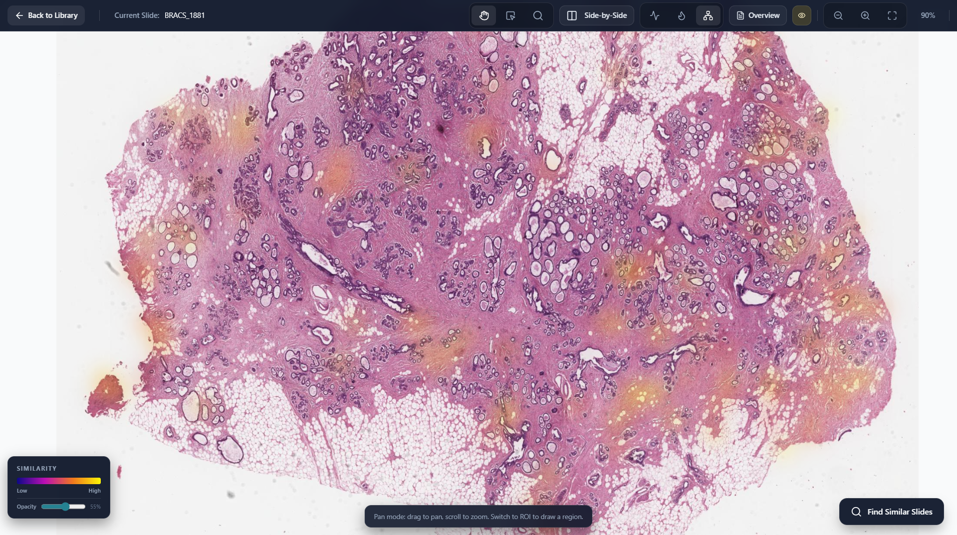 Similarity Map screenshot
