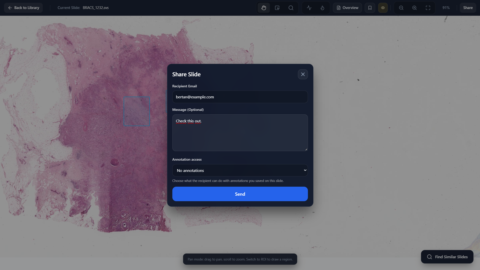 Share Slide screenshot